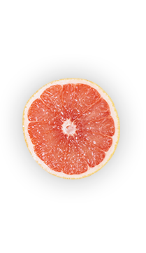 
                    Grapefruit - Grapefruits come in a variety of colors, sizes and flavors. But good news for juicers: they tend to be about 75% juice. Grapefruits got their name because of the way they hang in grape-like clusters on the tree.  - via: Evolution Fresh