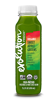 Evolution Fresh | Organic Sweet Apple Greens |   Cold-Pressed Juice 